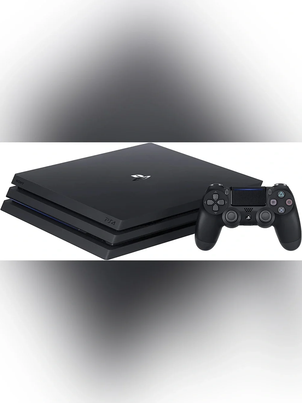 Sony PS4 Pro Console - Matte Black Finish
